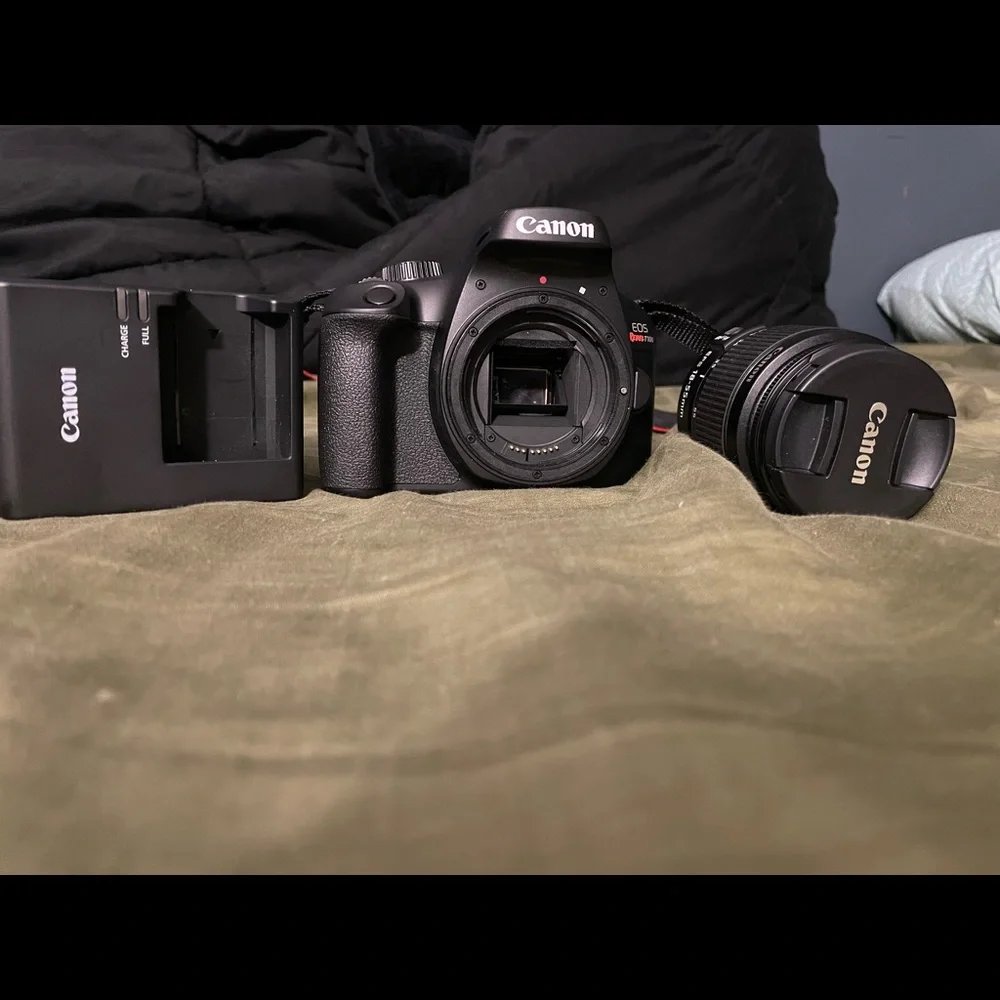 Lightly used...used a few times for a photography class.. Great beginner Camera